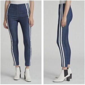 rag & bone Blue Skinny Jeans with White Accents
